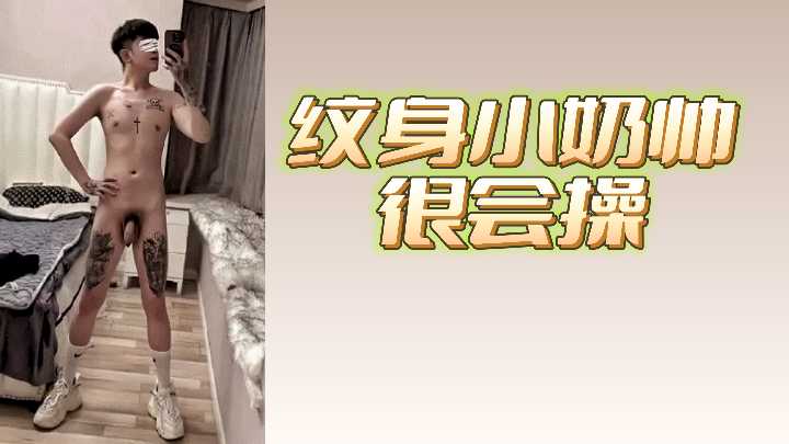 纹身小奶帅很会操